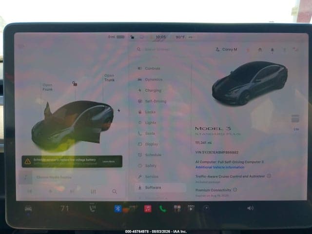 2021 TESLA MODEL 3 STANDARD RANGE PLUS REAR-WHEEL DRIVE 7