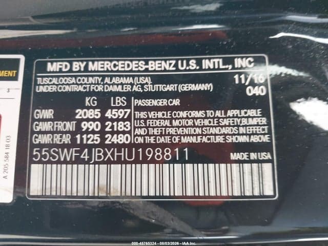 2017 MERCEDES-BENZ C 300 9