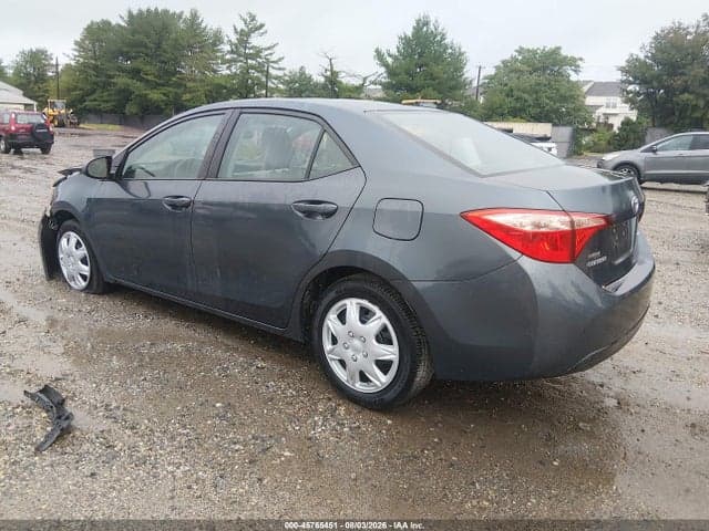 2019 TOYOTA COROLLA LE 3