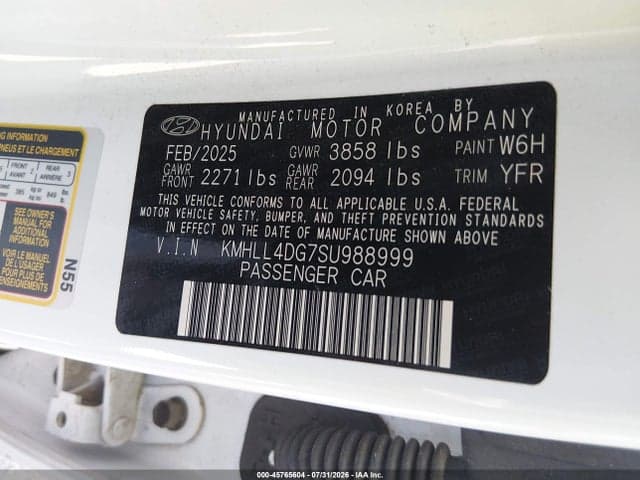 2025 HYUNDAI ELANTRA SE 9