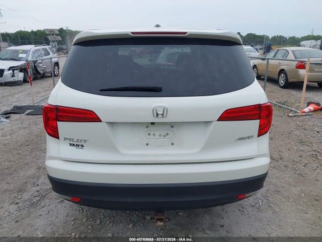 2017 HONDA PILOT EX 16