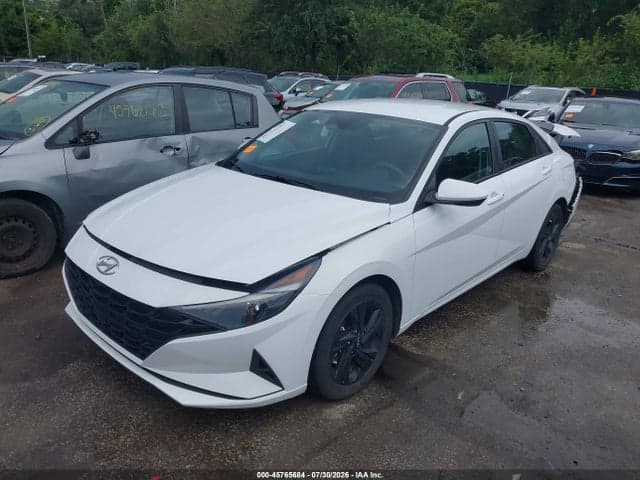 2021 HYUNDAI ELANTRA HYBRID BLUE 2