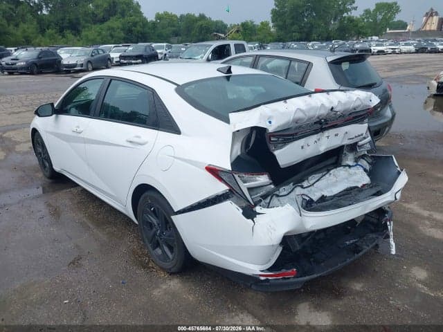 2021 HYUNDAI ELANTRA HYBRID BLUE 3