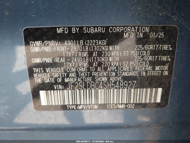 2025 SUBARU FORESTER PREMIUM 9