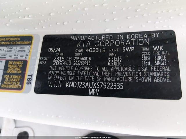 2025 KIA SOUL LX 9