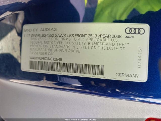 2018 AUDI A5 2.0T PREMIUM 9