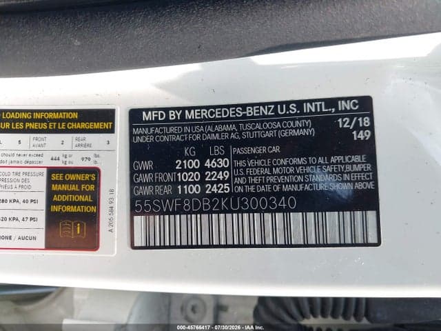 2019 MERCEDES-BENZ C 300 9