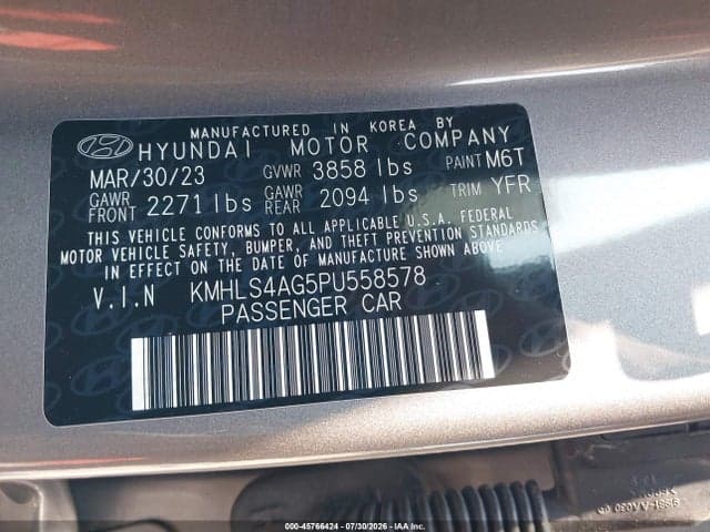 2023 HYUNDAI ELANTRA SEL 9