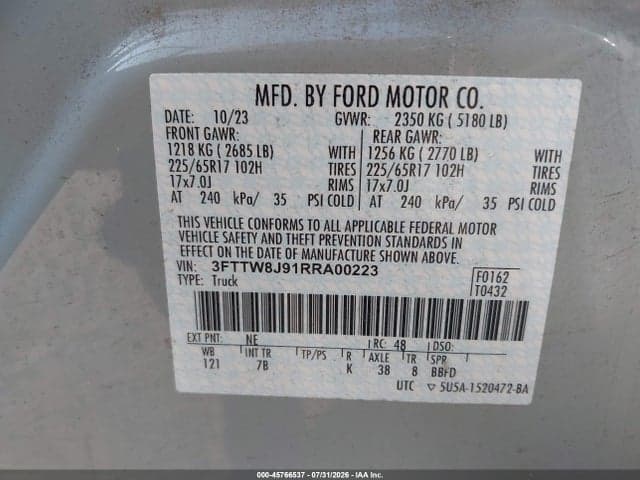 2024 FORD MAVERICK XLT 9