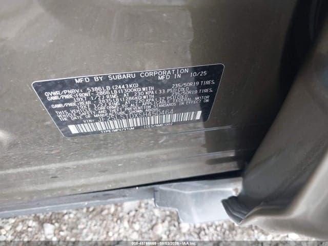 2025 SUBARU FORESTER TOURING HYBRID 9