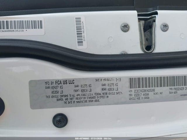 2019 CHRYSLER 300 300S AWD 9