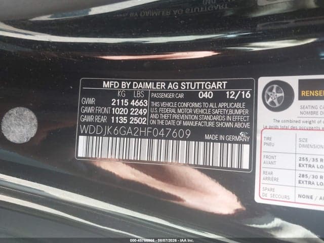 2017 MERCEDES-BENZ SL 450 9
