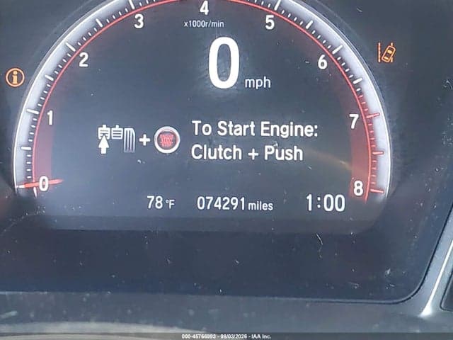 2019 HONDA CIVIC SPORT 16