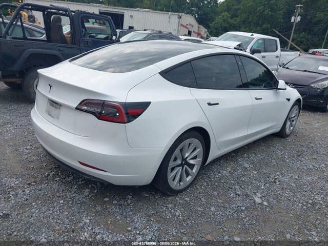 2021 TESLA MODEL 3 STANDARD RANGE PLUS REAR-WHEEL DRIVE 4
