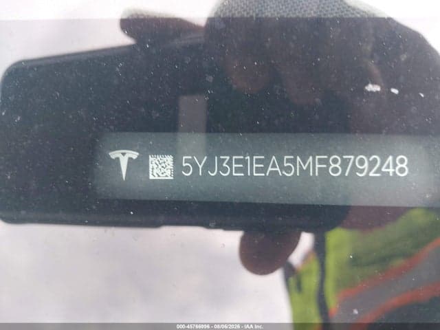 2021 TESLA MODEL 3 STANDARD RANGE PLUS REAR-WHEEL DRIVE 9