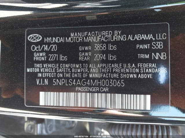 2021 HYUNDAI ELANTRA SEL 9