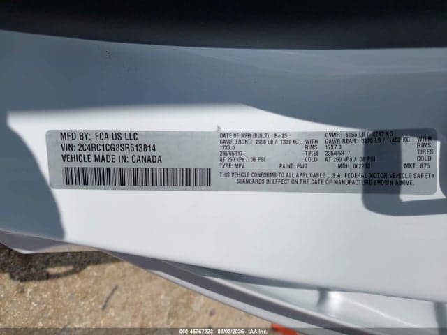 2025 CHRYSLER VOYAGER LX 9