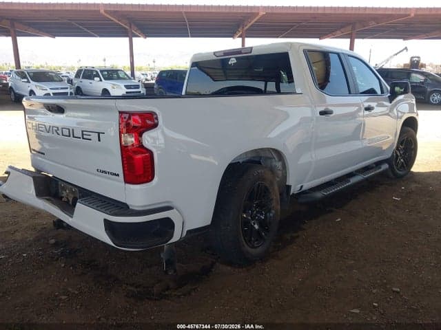 2025 CHEVROLET SILVERADO 1500 2WD SHORT BED CUSTOM 4