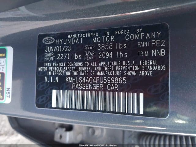2023 HYUNDAI ELANTRA SEL 9