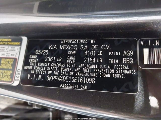 2025 KIA K4 GT-LINE 9