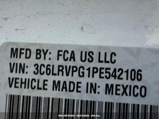 2023 RAM PROMASTER 2500 9