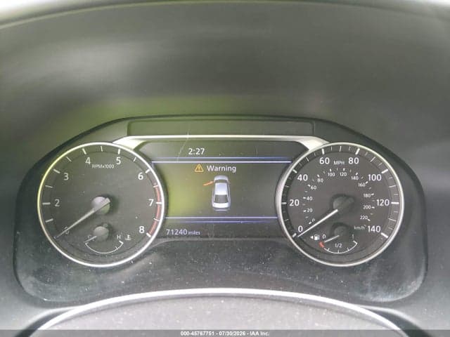 2019 NISSAN ALTIMA 2.5 PLATINUM 7