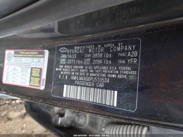 2023 HYUNDAI ELANTRA SEL 9