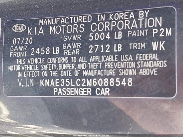 2021 KIA STINGER GT 9