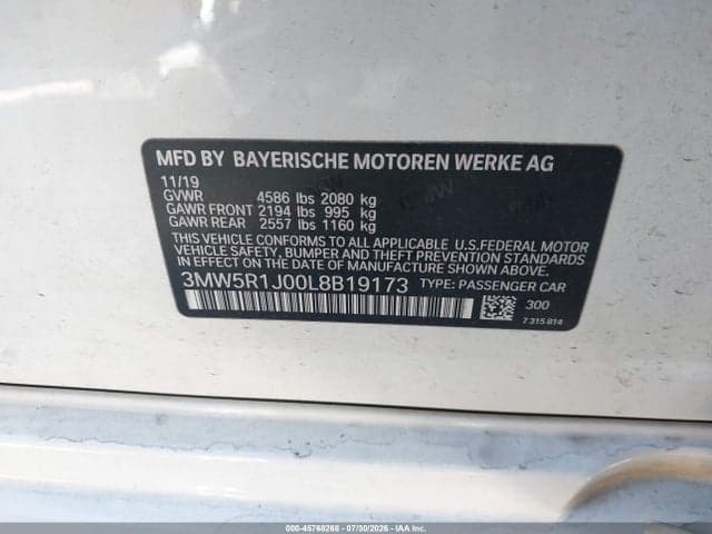 2020 BMW 330I 9