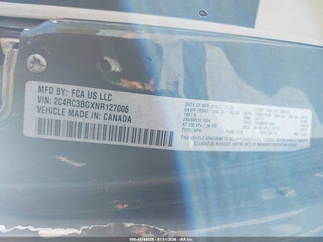 2022 CHRYSLER PACIFICA TOURING L AWD 8
