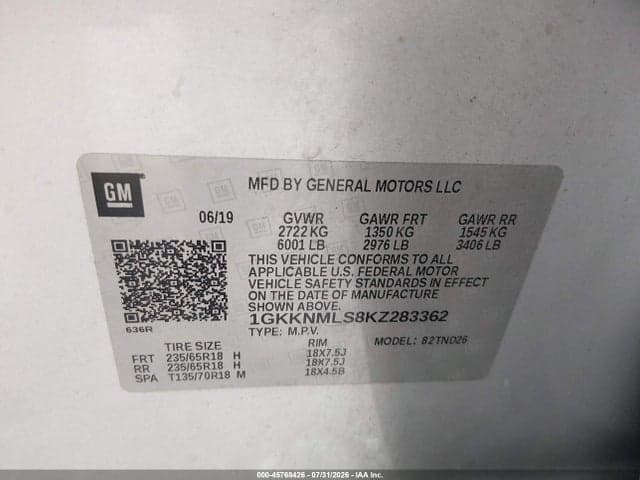 2019 GMC ACADIA SLT-1 9