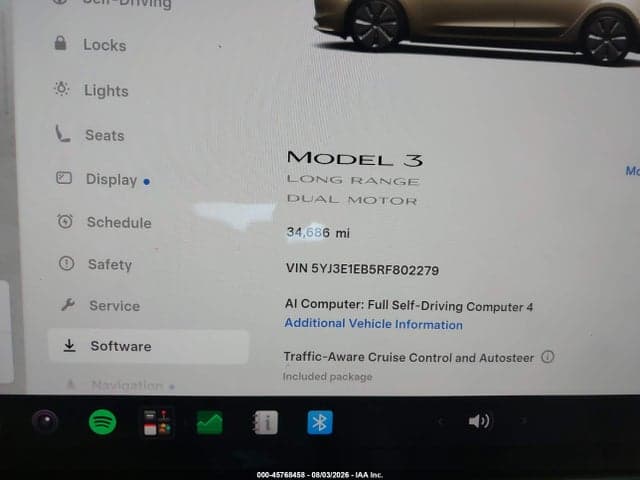 2024 TESLA MODEL 3 LONG RANGE DUAL MOTOR ALL-WHEEL DRIVE 7