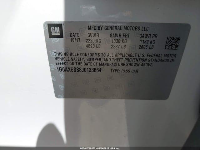 2018 CADILLAC CTS LUXURY 9