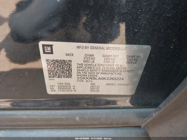 2019 GMC ACADIA SLE-2 9