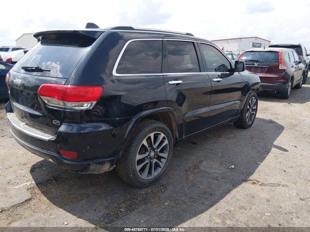 2017 JEEP GRAND CHEROKEE OVERLAND 4