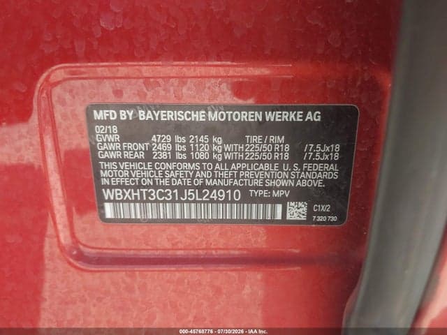 2018 BMW X1 XDRIVE28I 9