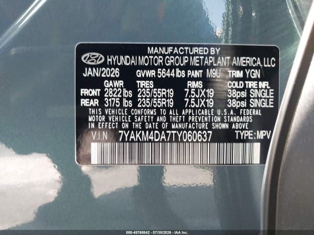 2026 HYUNDAI IONIQ 5 SE 9