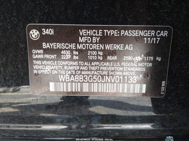 2018 BMW 340I 9