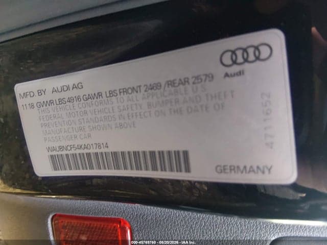 2019 AUDI A5 45 PREMIUM 9