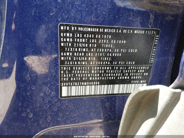 2022 VOLKSWAGEN TAOS 1.5T SE 9