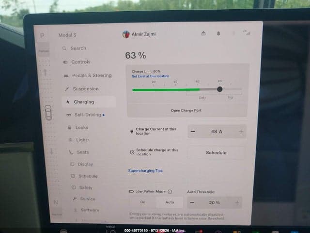 2021 TESLA MODEL S LONG RANGE DUAL MOTOR ALL-WHEEL DRIVE 17