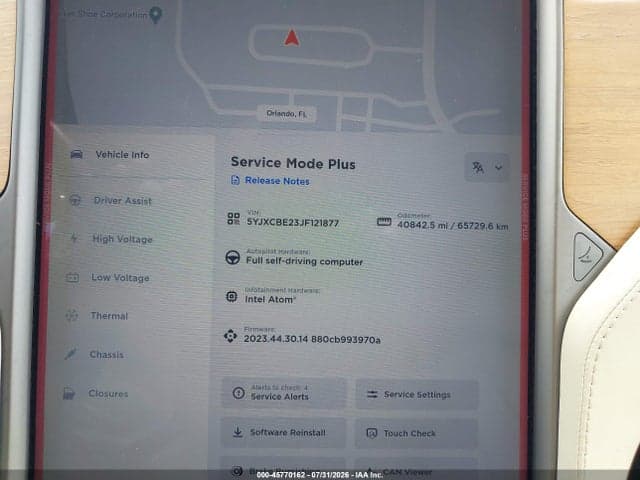 2018 TESLA MODEL X 100D/75D/P100D 7