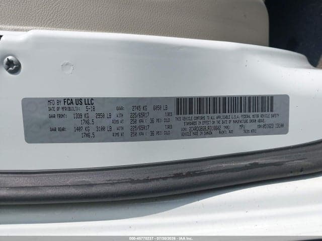2018 DODGE GRAND CARAVAN SE 9