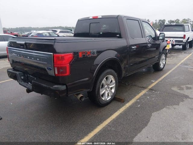 2018 FORD F-150 PLATINUM 4