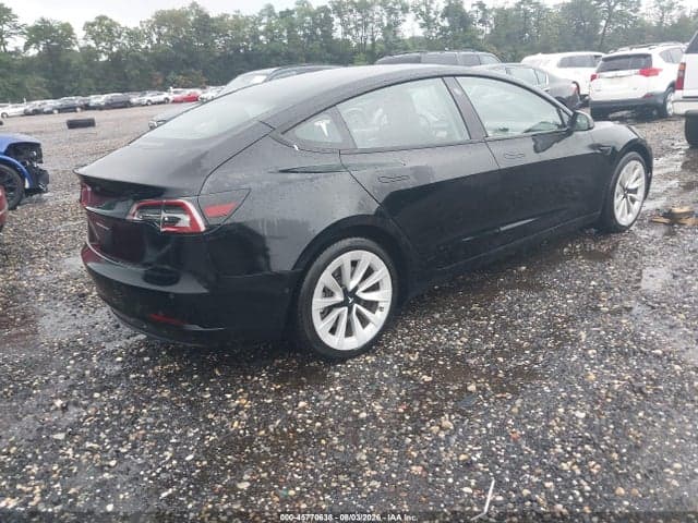 2022 TESLA MODEL 3 REAR-WHEEL DRIVE 4
