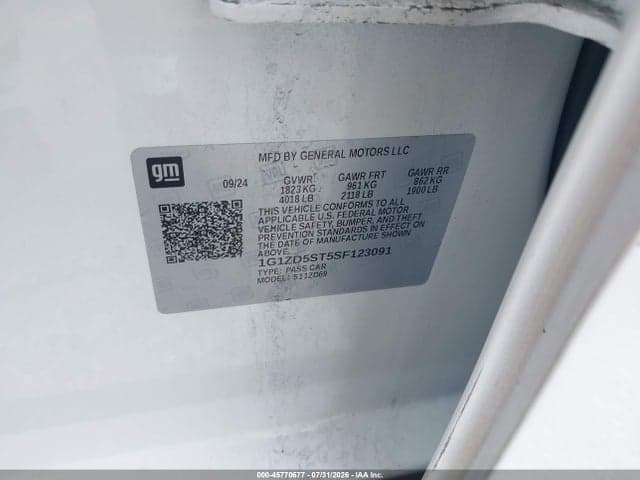 2025 CHEVROLET MALIBU FWD 1LT 9