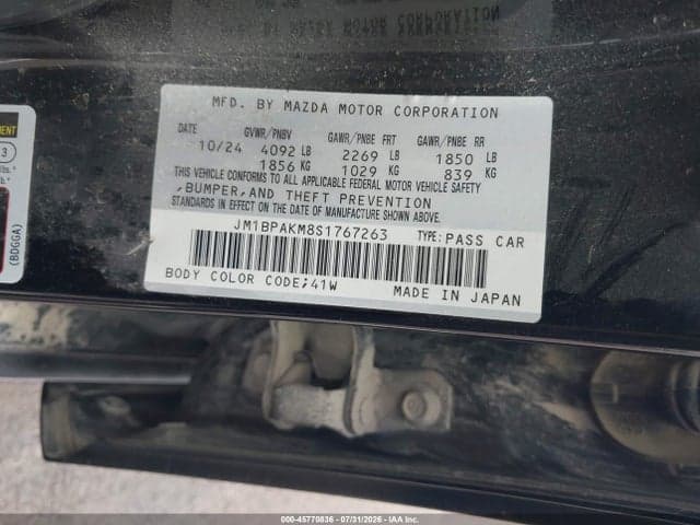 2025 MAZDA MAZDA3 2.5 S SELECT SPORT 9