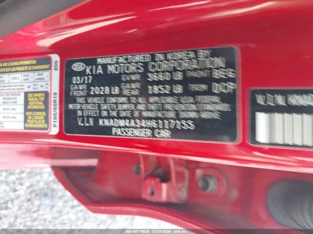 2017 KIA RIO LX 9