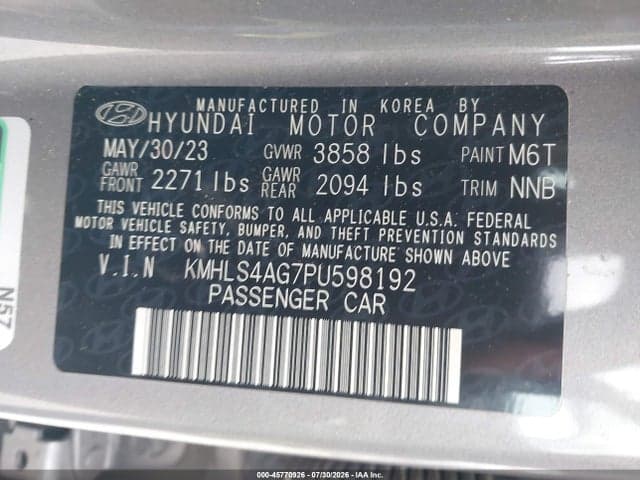 2023 HYUNDAI ELANTRA SEL 9