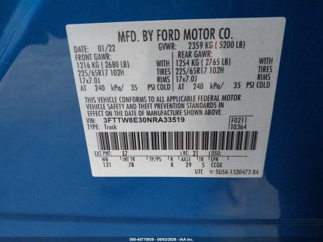 2022 FORD MAVERICK XLT 9